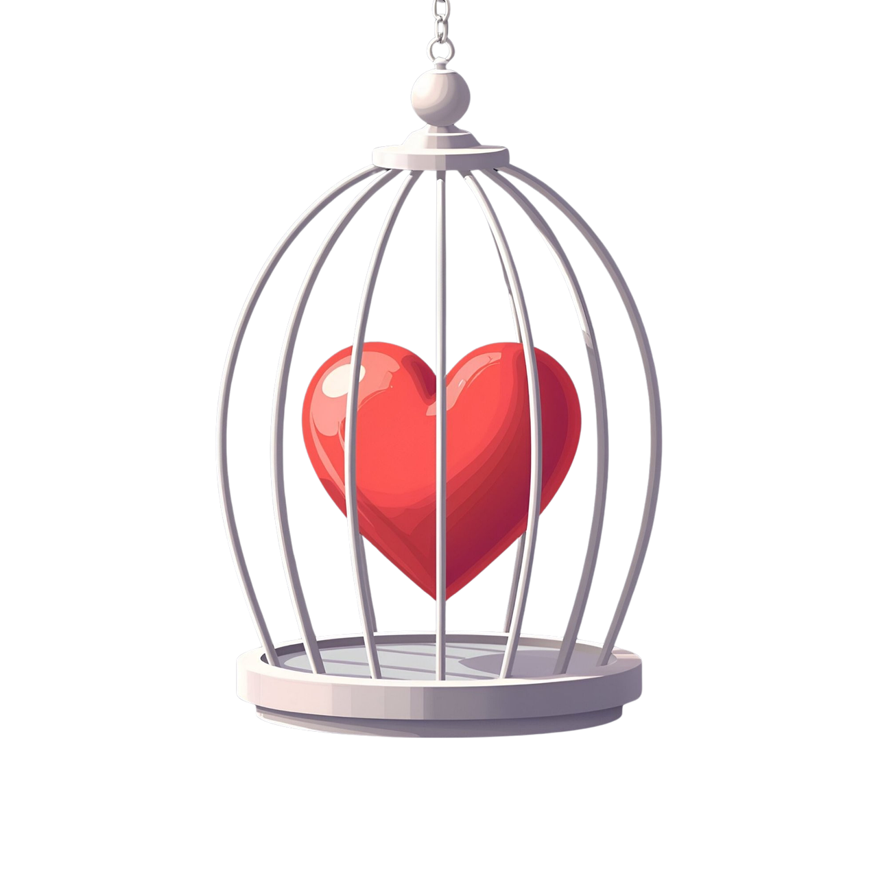Coeur emprisonne